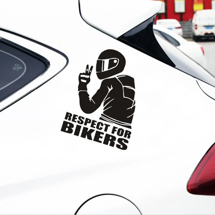 Respect For Bikers Sticker - Devcarry