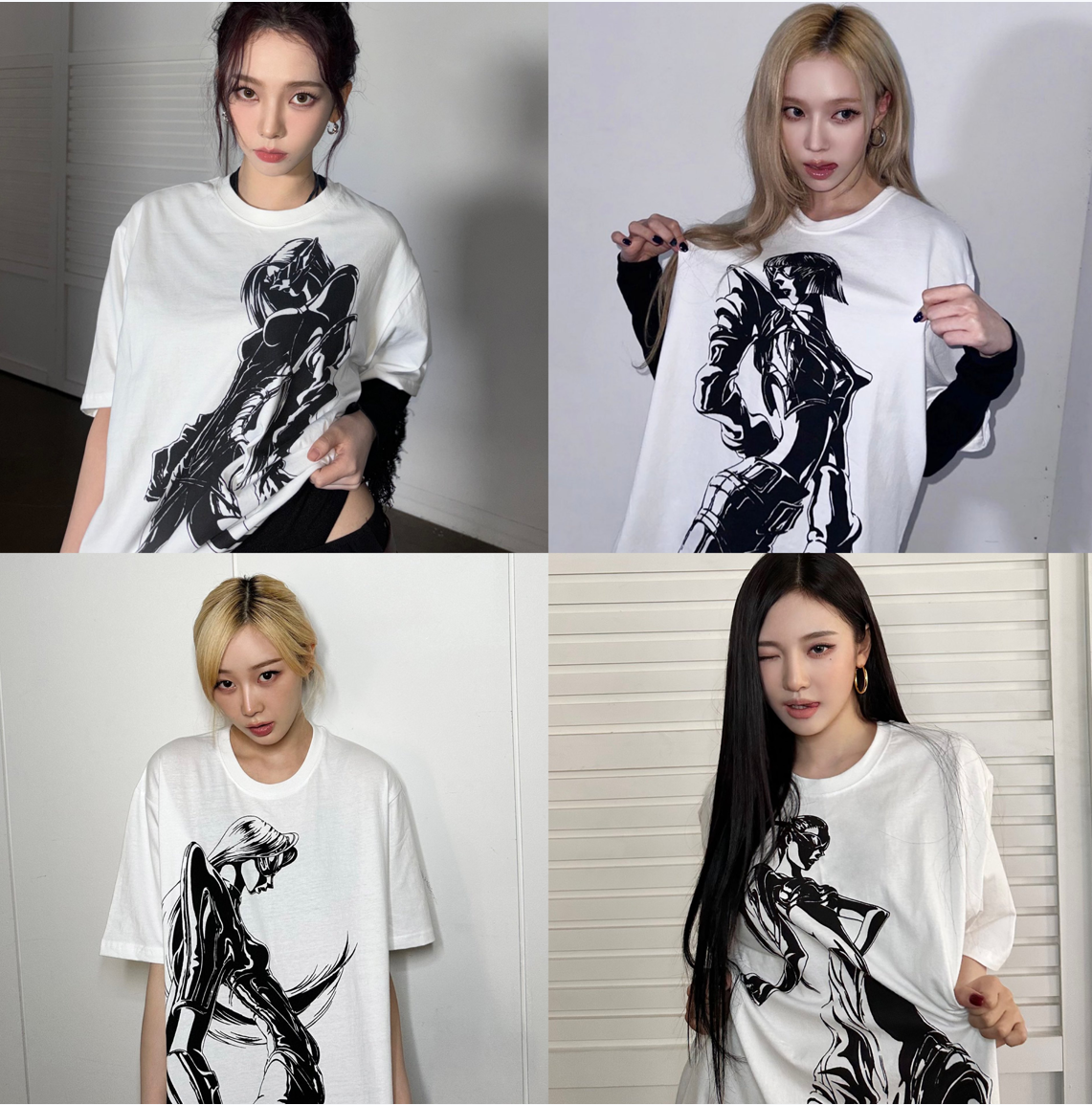 aespa エスパ Whiplash Limited Ver. ジゼル Tシャツ 【公式通販】