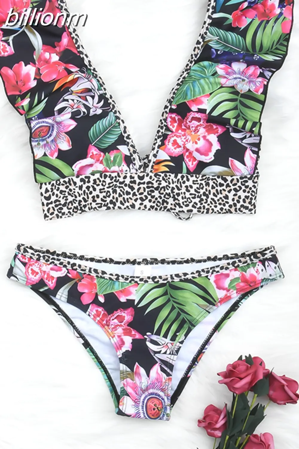 Billionm Up Women Swimsuit 2023 High Waisted Bikinis Sexy Bikini Set