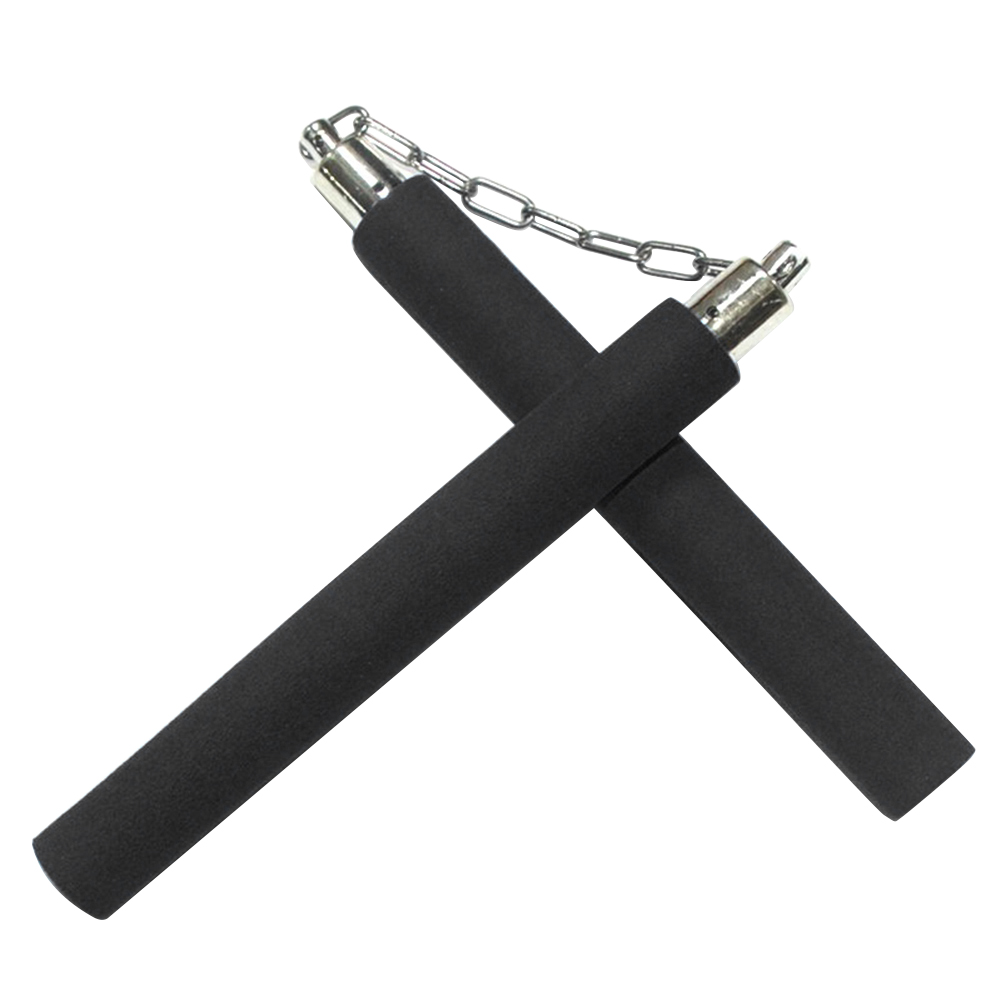 Sponge Fitness Nunchaku Kung Fu Training Chinese Martial Arts Equipment, Black, 501 Original
Sponge Fitness Nunchaku Kung Fu Training Chinese Martial Arts Equipment, Black, 501 Original