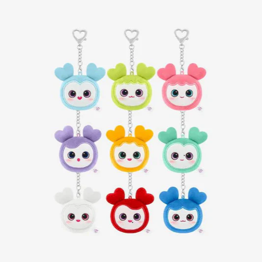 TWICE THIS IS FOR World Tour LOVELY Face Keyring