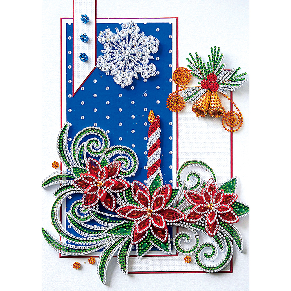 Flower Quilling Paper Christmas - Special Shaped Diamond Painting - 30*40CM, 501 Original
Flower Quilling Paper Christmas - Special Shaped Diamond Painting - 30*40CM, 501 Original