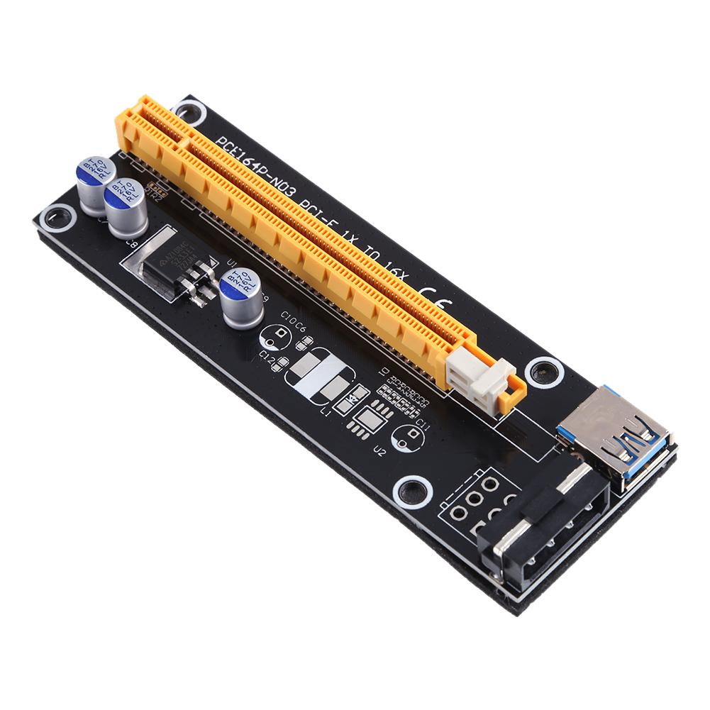 Power Enhanced PCI-E 1x to 16x Extender Adapter Card Mining Card Kit, 501 Original
Power Enhanced PCI-E 1x to 16x Extender Adapter Card Mining Card Kit, 501 Original