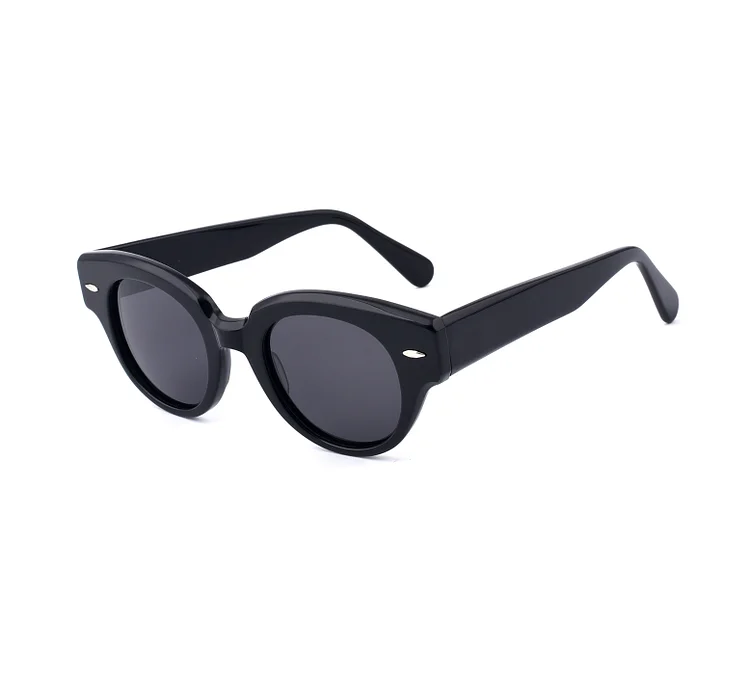 Polarized Lens Rectangle Gafas De Sol Tortoiseshell Luxury Handmade Acetate Sunglasses