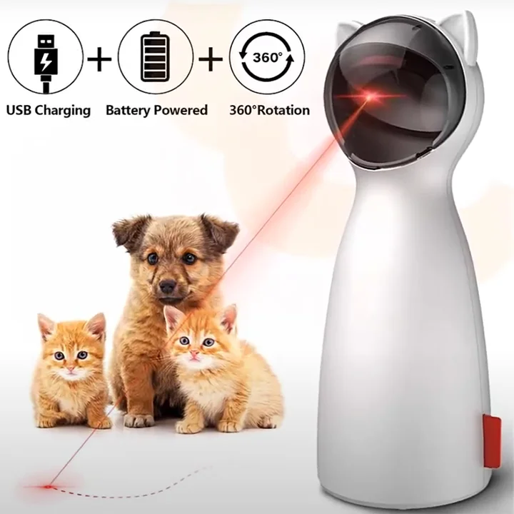 Automatic Cat Laser Pointer Toy 1