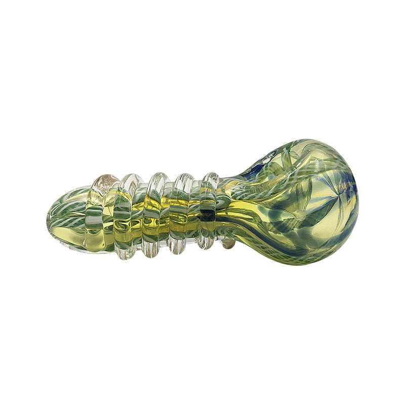 Thick Hand Spoon Smoking Heady Tobacco Glass Smoking Pipe