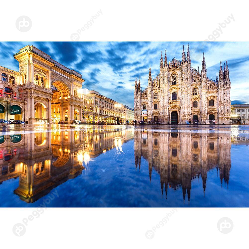 Paper Puzzle 1000pcs Milan Cathedral Assemble Picture Adult Kids Jigsaw Toy, 501 Original
Paper Puzzle 1000pcs Milan Cathedral Assemble Picture Adult Kids Jigsaw Toy, 501 Original