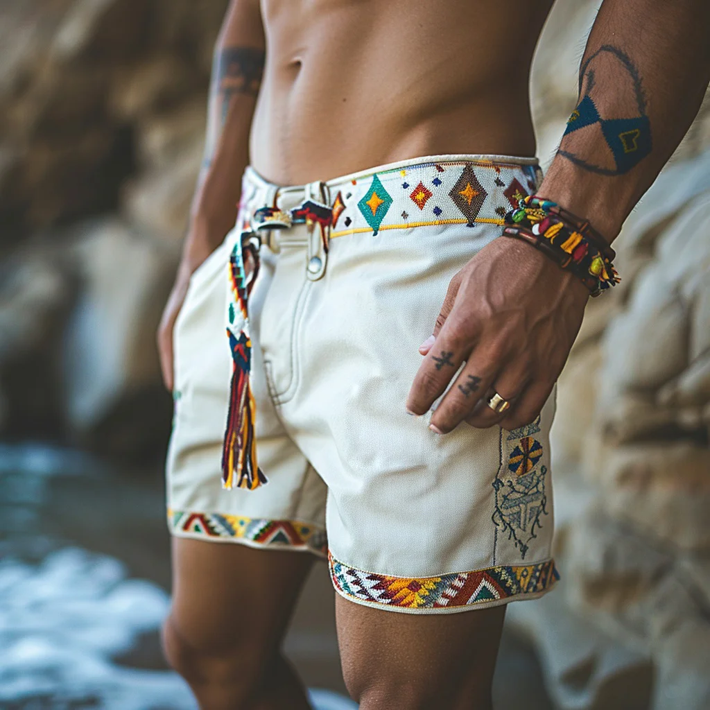 Ethnic Shorts-inspireuse
