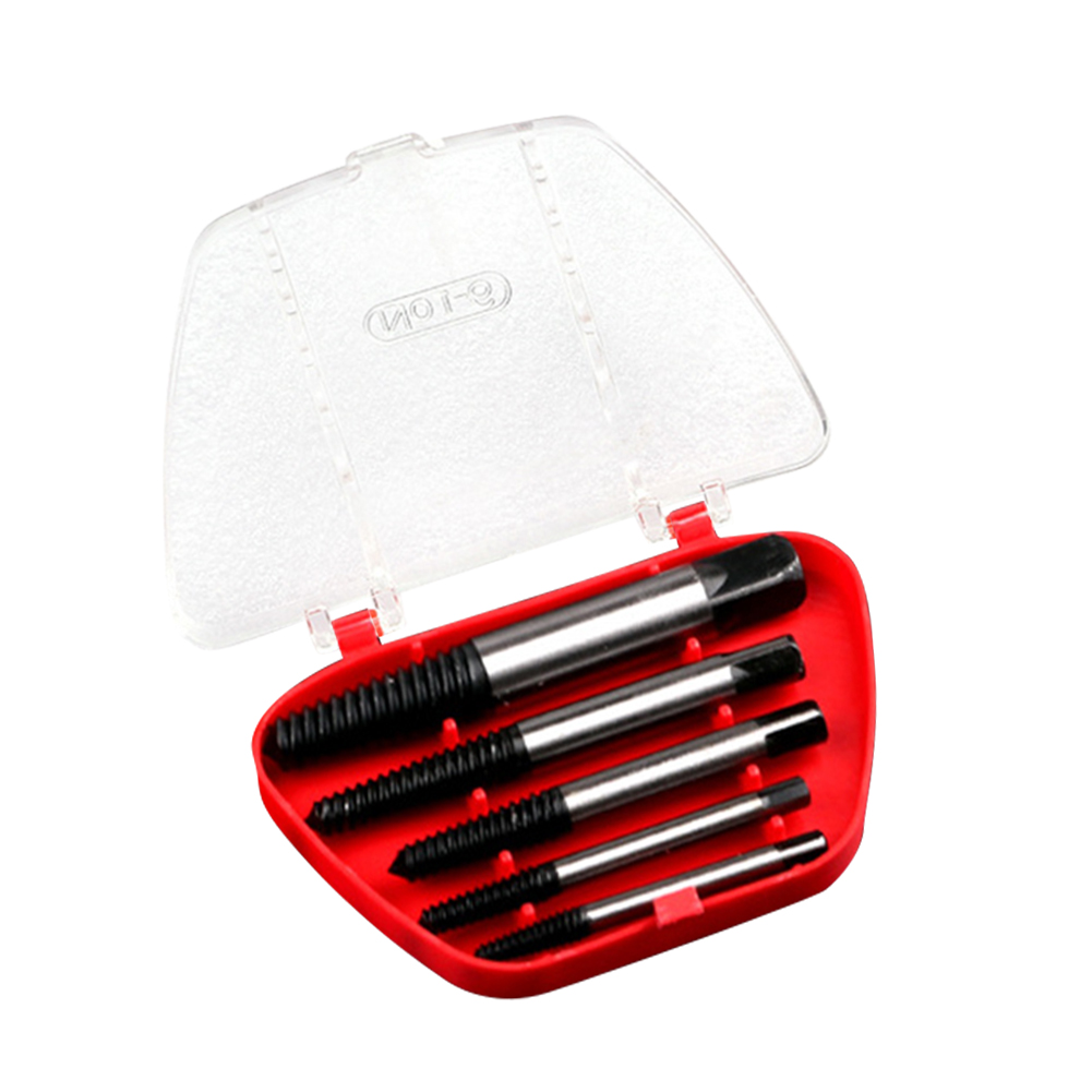 Steel Broken Speed Out Damaged Screw Extractor Remover Drill Bit Guide Set, 3107 5pc, 501 Original
Steel Broken Speed Out Damaged Screw Extractor Remover Drill Bit Guide Set, 3107 5pc, 501 Original