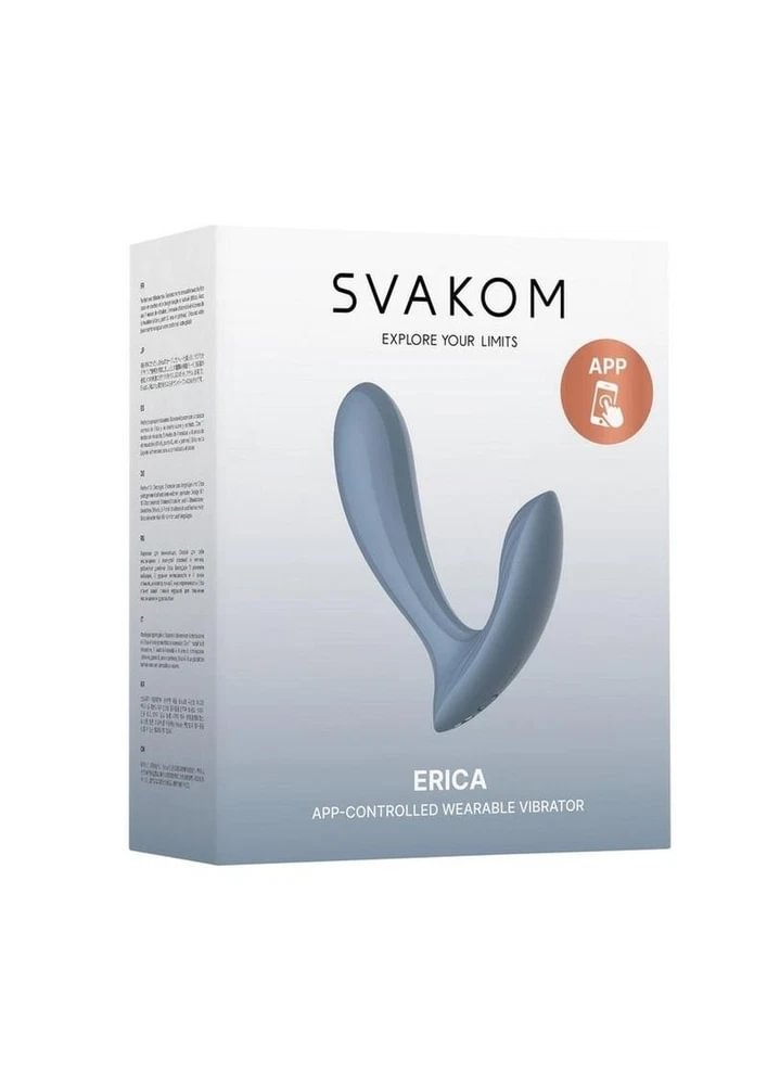 pornhint Pornhint Svakom Erica App Control Dual Vibrator with Clitoral Stimulator & Remote Vibrator