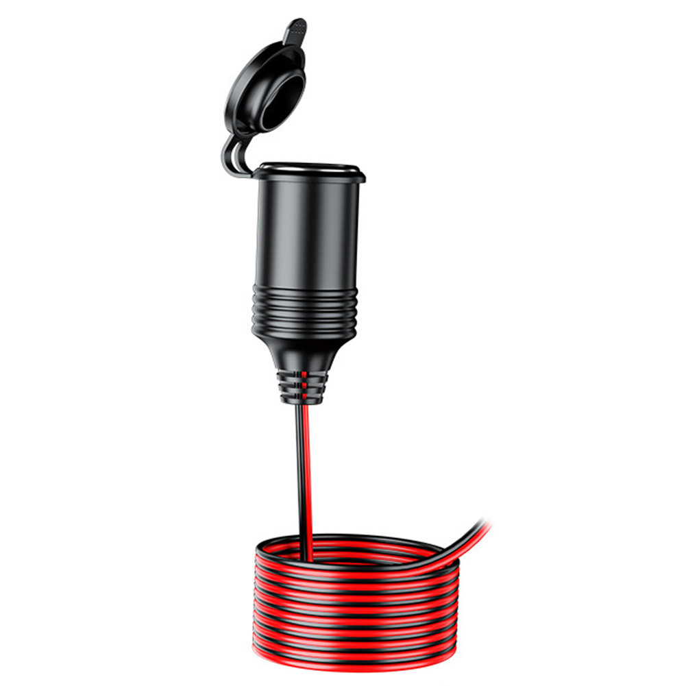 12V 24V Car Cigarette Lighter Socket Female Connector w/ 0.6m Wire + Cover, 501 Original
12V 24V Car Cigarette Lighter Socket Female Connector w/ 0.6m Wire + Cover, 501 Original