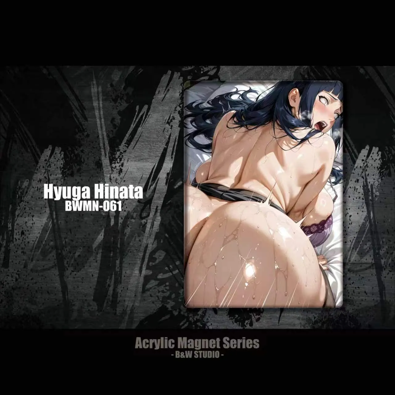 B&W Studio - Acrylic Fridge Magnet Hinata Hyuga BWMN-061-