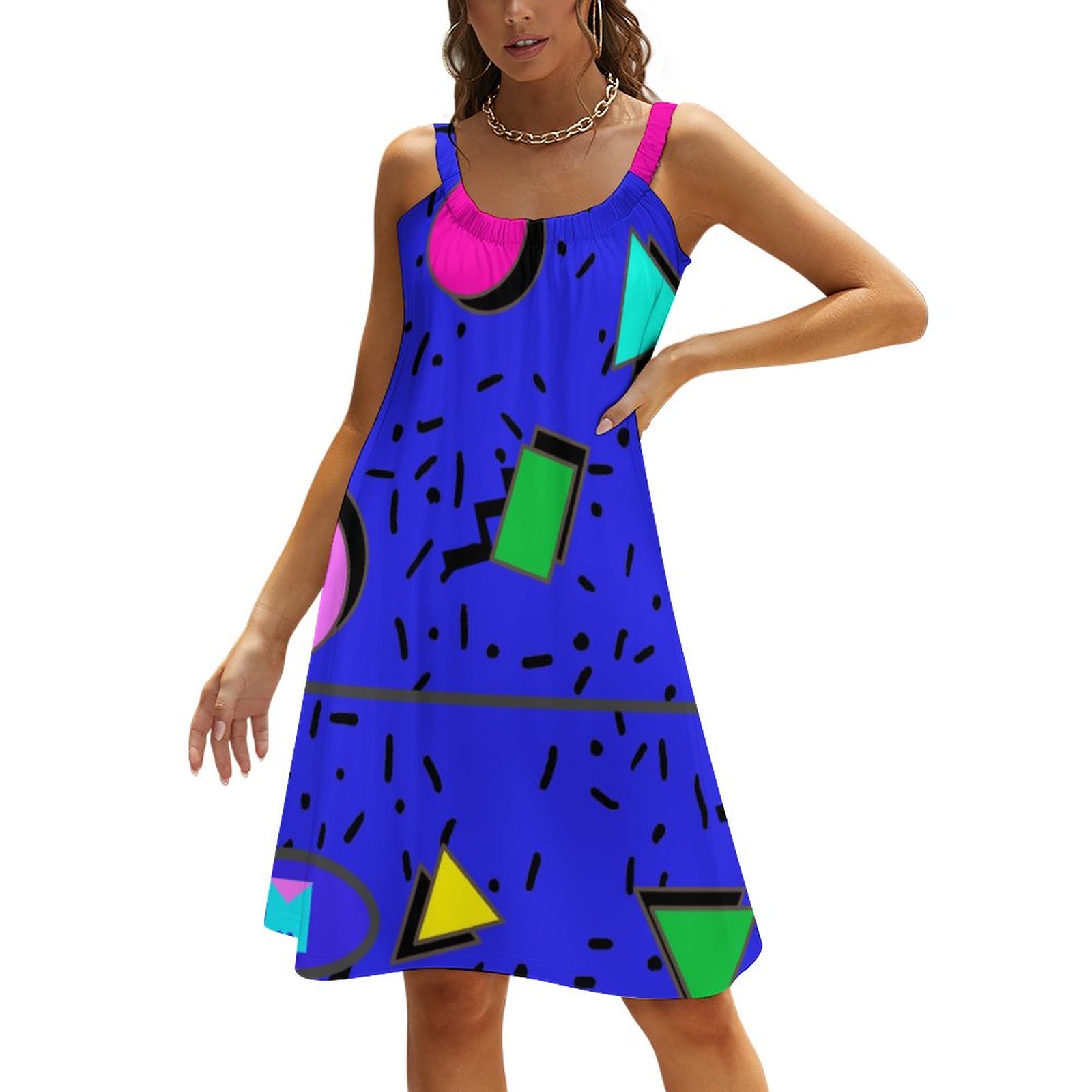 sachin and babi light blue dress Electric Blue Dresses main image 0