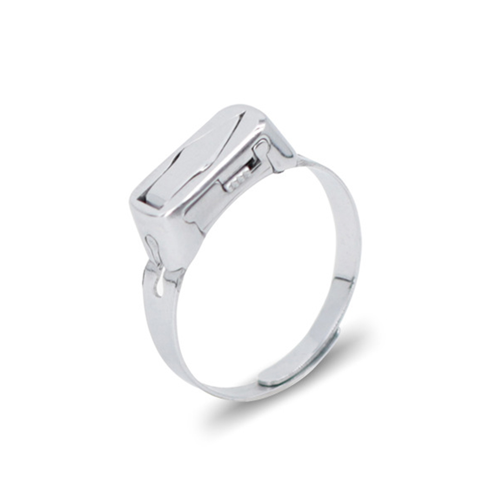 Stainless Steel Self Defense Ring Adjustable Open Anti-wolf Rings Jewelry, 501 Original
Stainless Steel Self Defense Ring Adjustable Open Anti-wolf Rings Jewelry, 501 Original