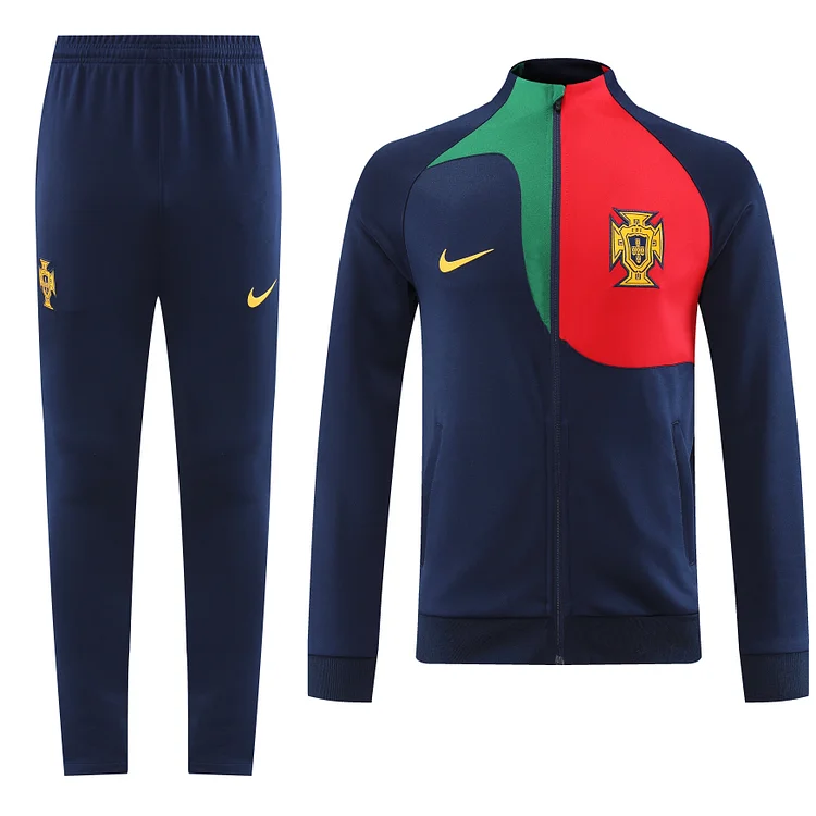 22-23 season portugal blue jacket suit