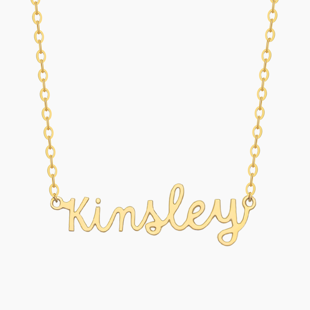 Script Name Necklace