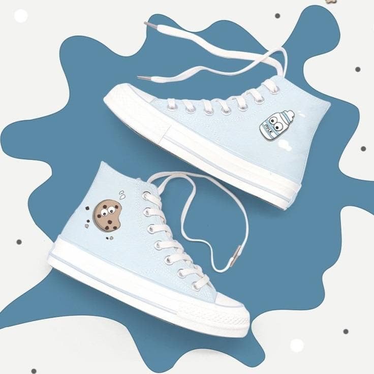 Cute Milk Cookie Canvas Shoes SP15070