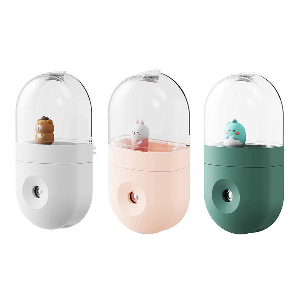 Cartoon Humidifier Portable Mini Aroma Diffuser Mist Makes Car Air Fresher, Green, 501 Original
Cartoon Humidifier Portable Mini Aroma Diffuser Mist Makes Car Air Fresher, Green, 501 Original