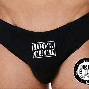 pornhint Pornhint 100% Cuck, Mens underwear, adult, fetish, cuckold, sex clothing ,boxers, swingers, gay, lgbt, printed BRIEFS