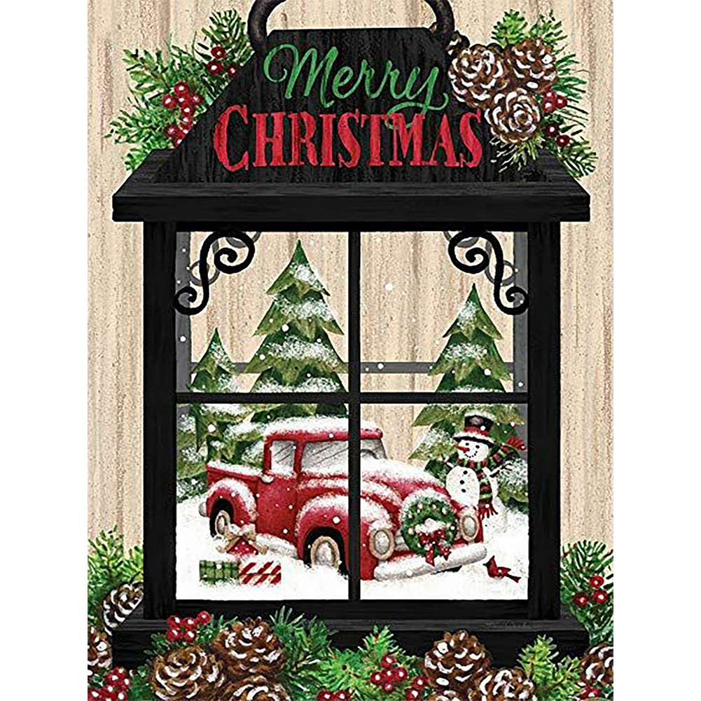 (Multi-Size) Christmas Car - Round/Square Drill Diamond Painting - 30*40CM, Round diamond 30*40cm, 501 Original
(Multi-Size) Christmas Car - Round/Square Drill Diamond Painting - 30*40CM, Round diamond 30*40cm, 501 Original
