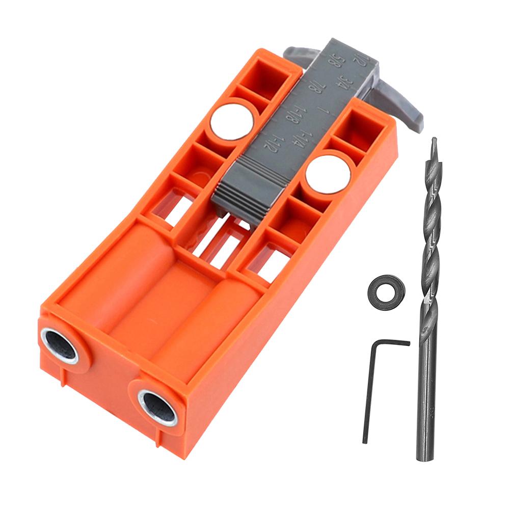 Woodworking Pocket Hole Jig Kit Drill Guide Set Puncher Locator w/2 Magnets, 501 Original
Woodworking Pocket Hole Jig Kit Drill Guide Set Puncher Locator w/2 Magnets, 501 Original