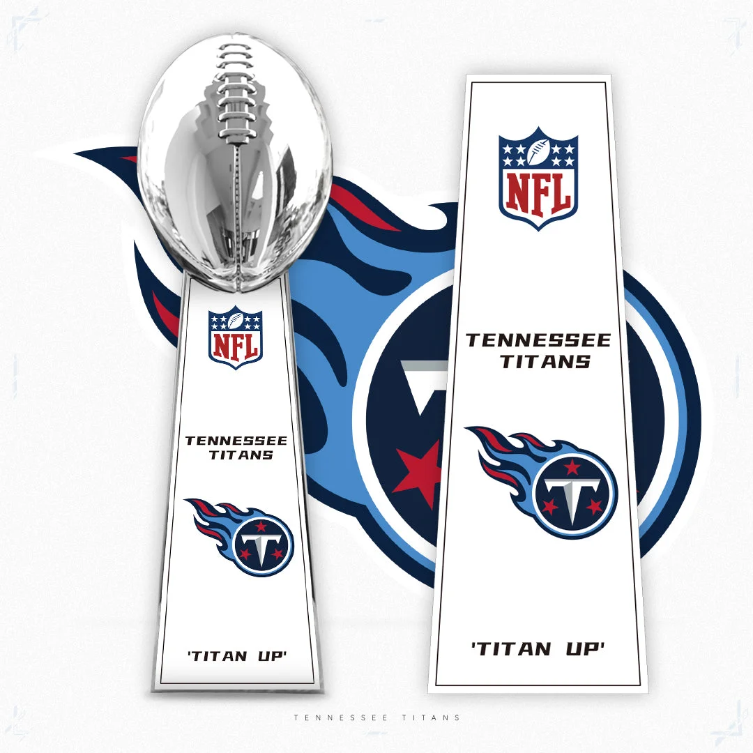 [NFL]Tennessee Titans Vince Lombardi Super Bowl Championship Trophy Resin Version