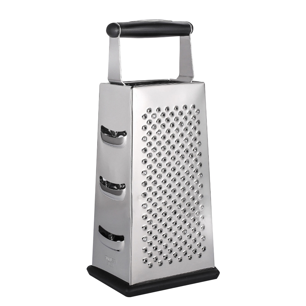 Kitchen Cheese Grater 4-sided Melon Planing Stainless Steel Cutter Shredder, 501 Original
Kitchen Cheese Grater 4-sided Melon Planing Stainless Steel Cutter Shredder, 501 Original