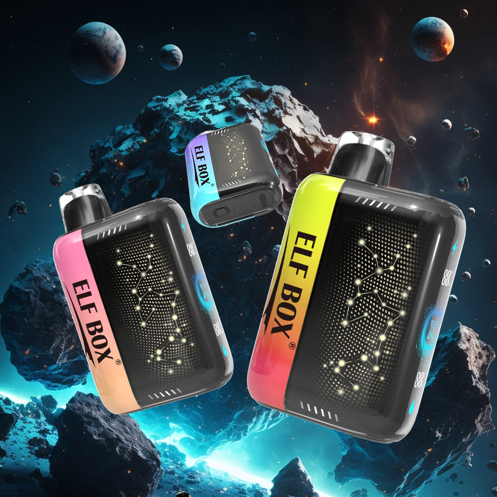 ELF Box Pulse X 25000 25K Puffs Gypsophila Hottest Disposable Vape(Box of 3) mysite fumotvapeshop