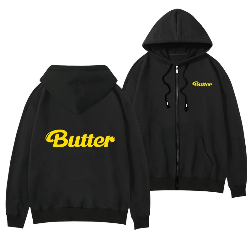 BTS Butter Zip Sweatshirt