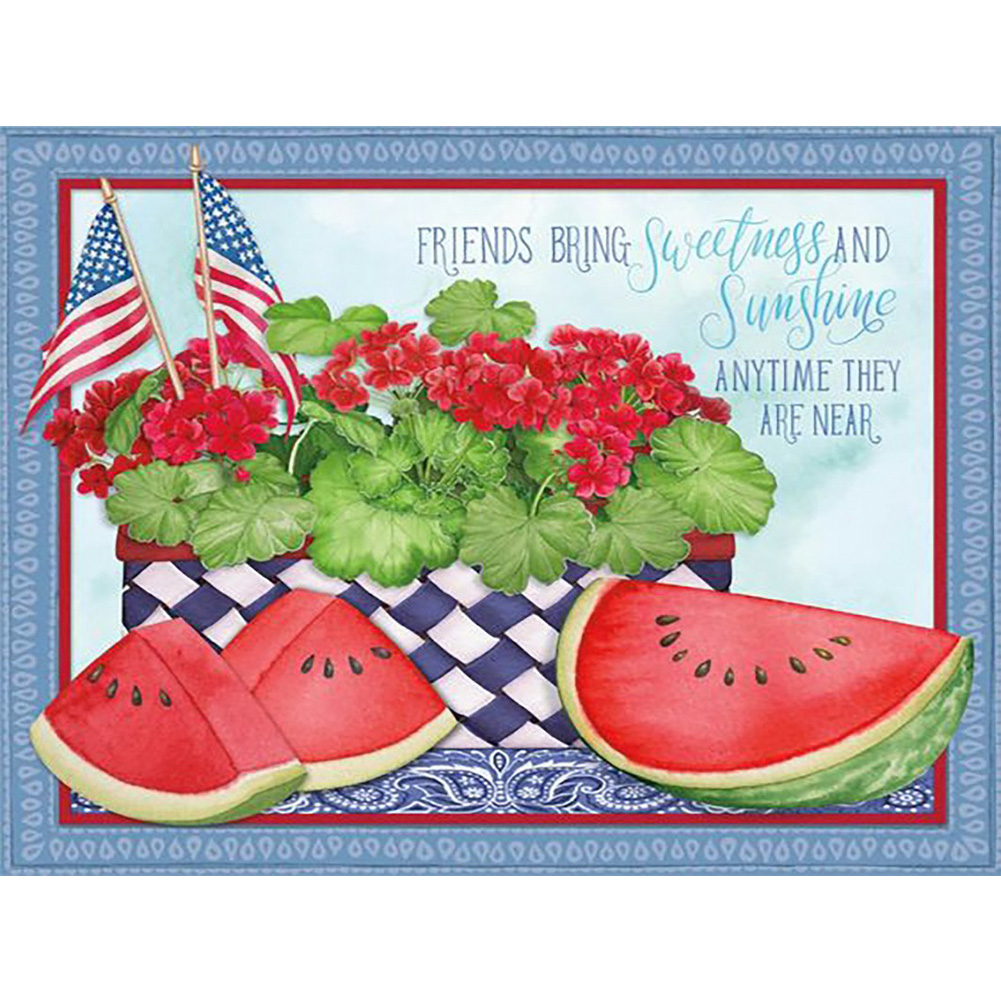 Watermelon English Letter - Round Drill Diamond Painting - 30*40CM, Round diamond 30*40cm, 501 Original
Watermelon English Letter - Round Drill Diamond Painting - 30*40CM, Round diamond 30*40cm, 501 Original