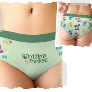 pornhint Pornhint Daddy's Good Girl DDLG Naughty Panties Gift for Submissive, ABDL Little Space Panties, DDlg Clothing Fetish Underwear DDlg Kinky Lingerie