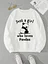 Women Fleece Cartoon Avocado Love 90s Trend Cute Clothing Fashion Pullovers Print Long Sleeve Clothes Female Graphic Sweatshirts