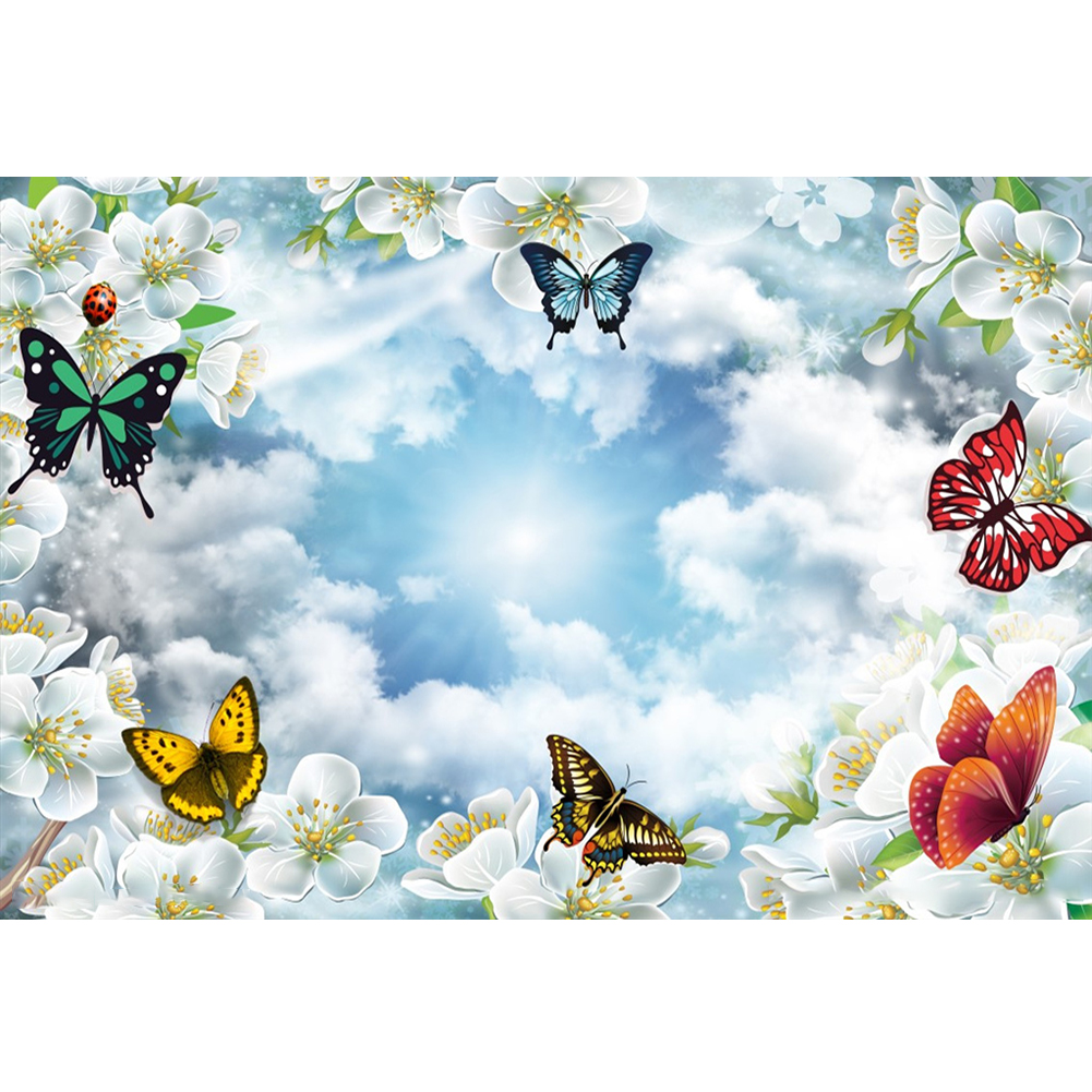 30*40CM - Crystal Round Drill Diamond Painting - Butterflies on Lilies, 501 Original
30*40CM - Crystal Round Drill Diamond Painting - Butterflies on Lilies, 501 Original