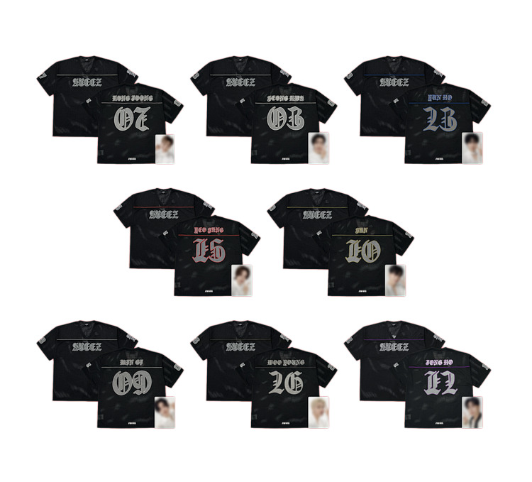 ATEEZ 2025 アメツ US FOOTBALL UNIFORM ホンジュン 2025 ATEEZ In Your Fantasy World Tour North America Football