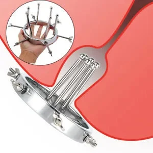 pornhint Pornhint Huge Plug Extreme Spreader Dilator Vaginal Speculum Chastity Device Adjustable