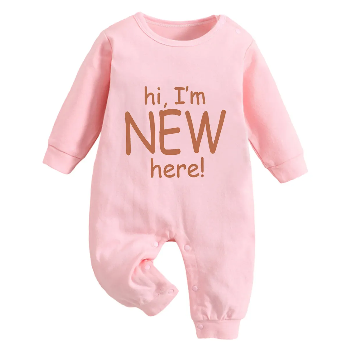 【3M-18M】Hi! I'm New Here Romper
