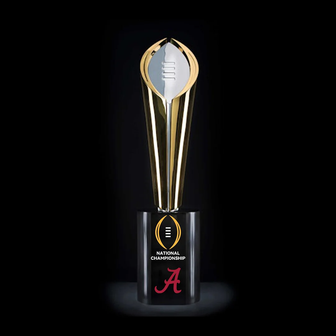 [NCAAF]  Alabama Crimson Tide CFP National Championship Trophy