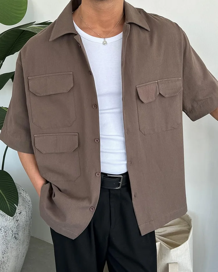 Men's Multi-Pocket Shirt