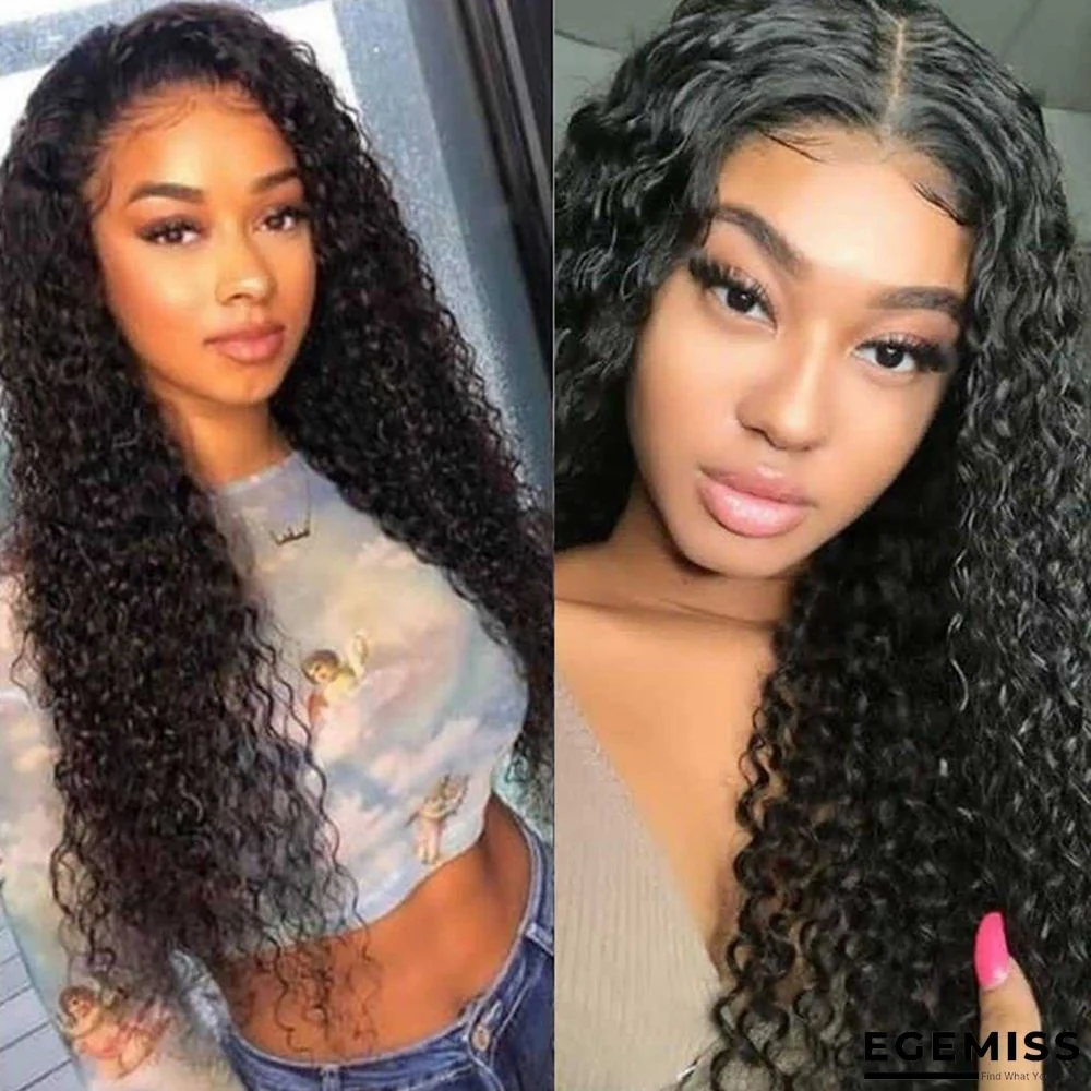 Black Style Casual Curly Synthetic Wigs | EGEMISS
