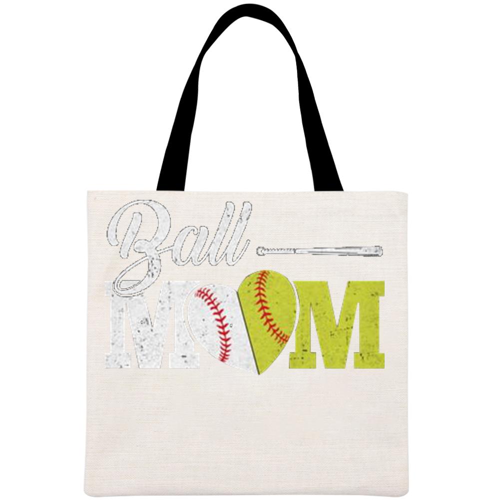 Ball moml Printed Linen Bag-Guru-buzz