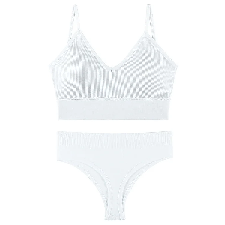 Wireless Sports Bra and Panty Set socialshop