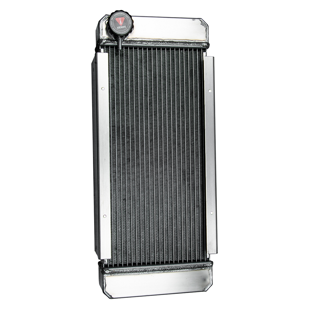 Alloyworks 4 Row Radiator For Bobcat Skidsteer 443 453 463 543 553 #6563691 6678670 6677347