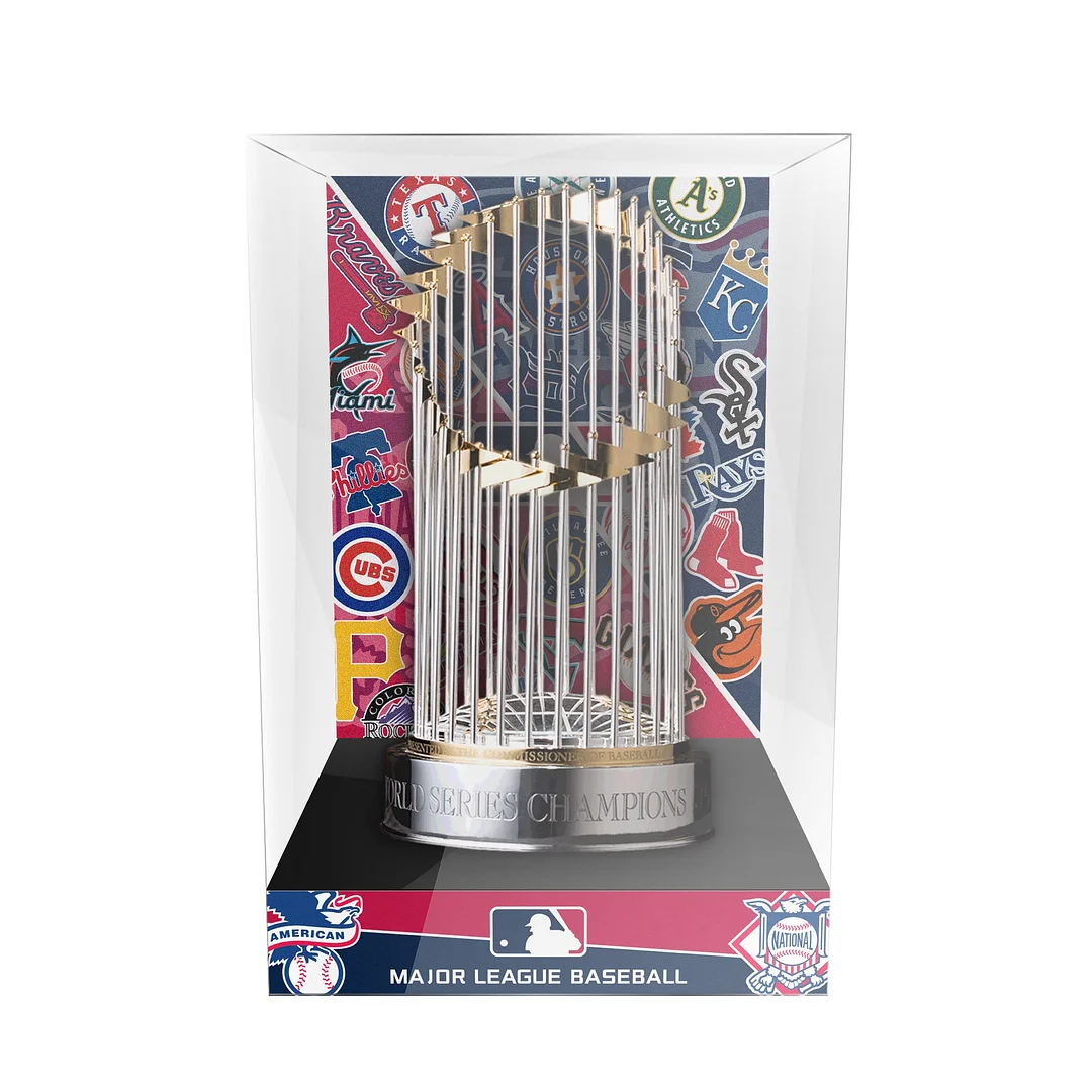 MLB World Series Championship Trophy Display Case