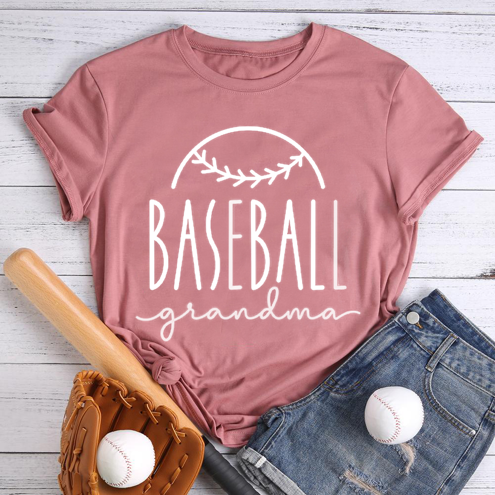 Basebal grandma T-shirt-0708-Guru-buzz