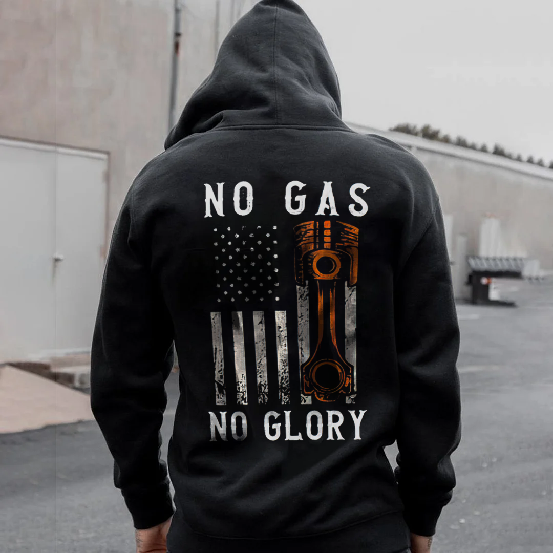 No Gas No Glory Hoodie - Devcarry