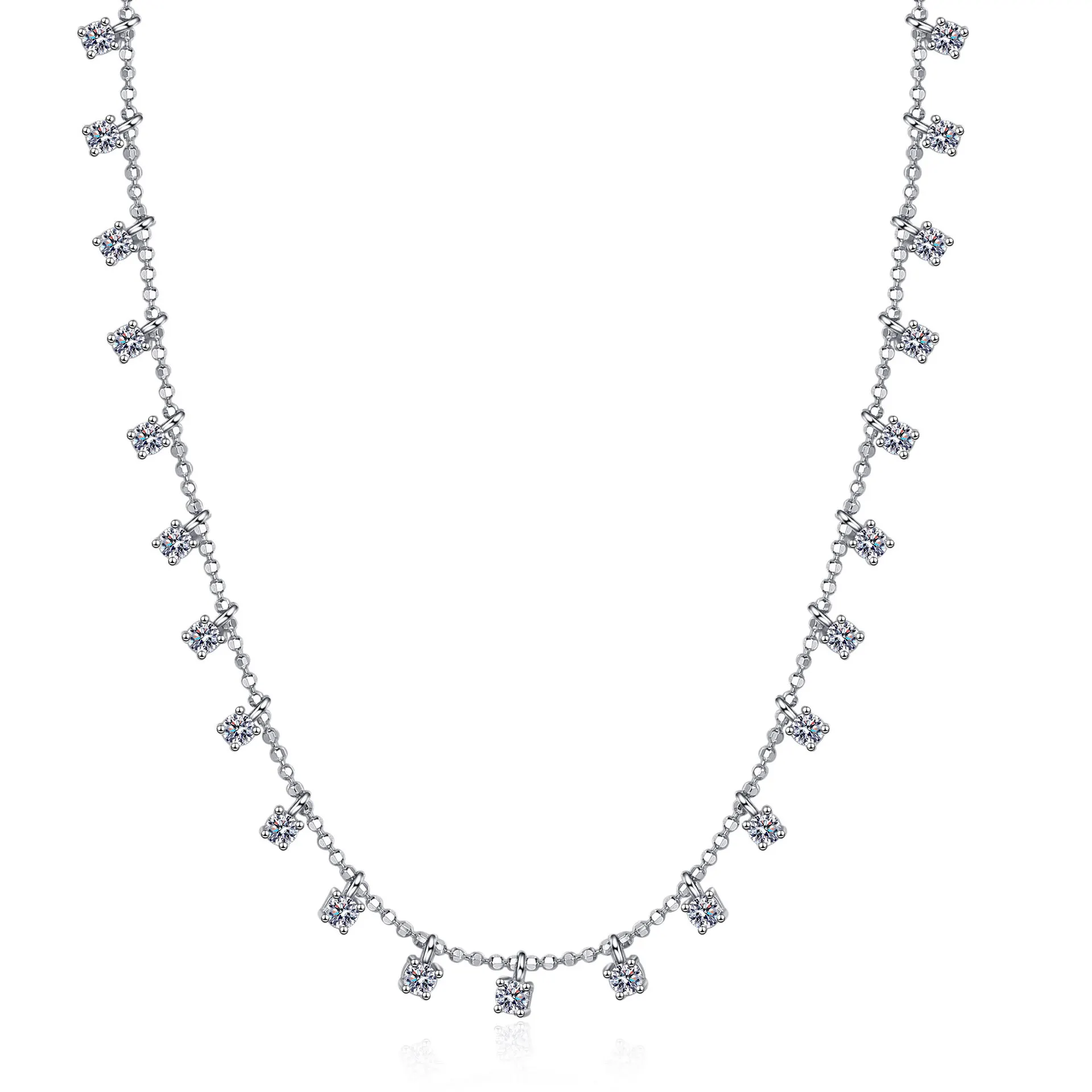 Moissanite】GRA品質保証書付き プレミアム ダイモンドなみ輝き 厳選 