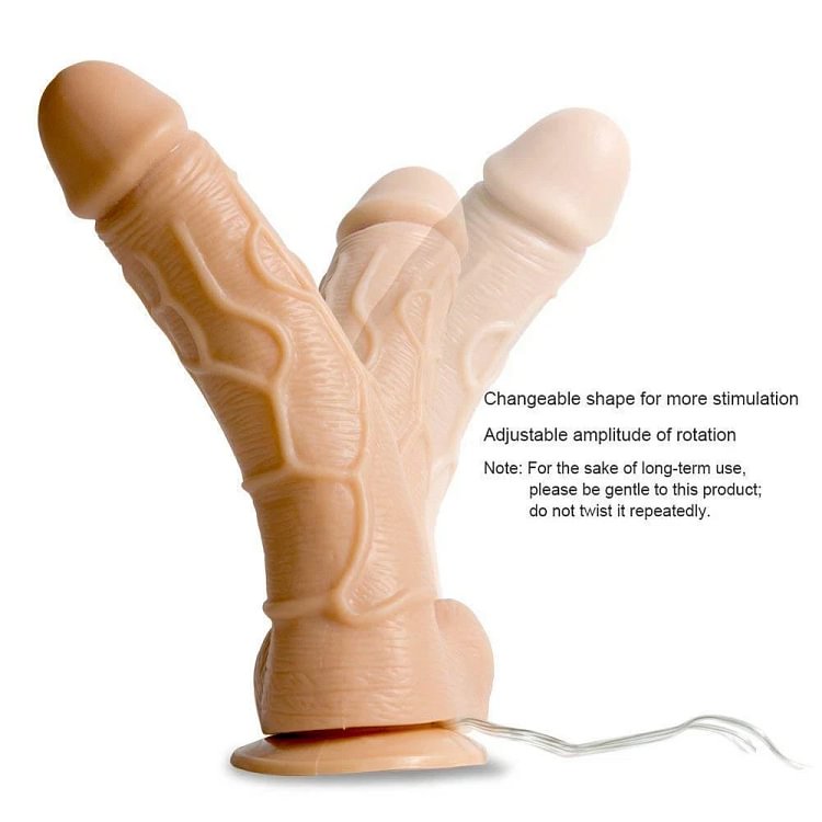 pornhint Pornhint Realistic 7.8'' Inch Dildo Remote Vibrator Waterproof with Strong Suction Cup Vibrator