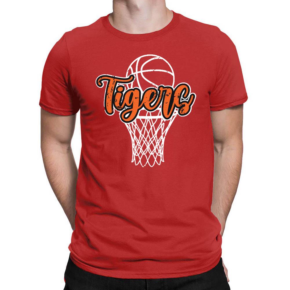 Tigers Basketball Men's T-shirt-Guru-buzz