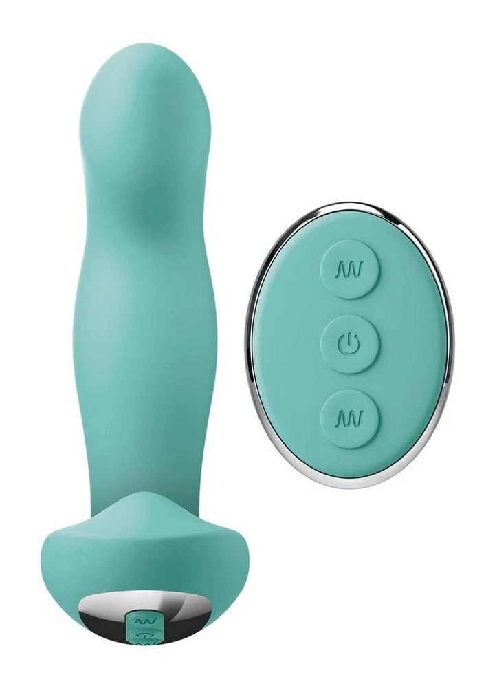 pornhint Pornhint JimmyJane Pulsus G-Spot Rechargeable Silicone Dual Stimulator with Remote Vibrator