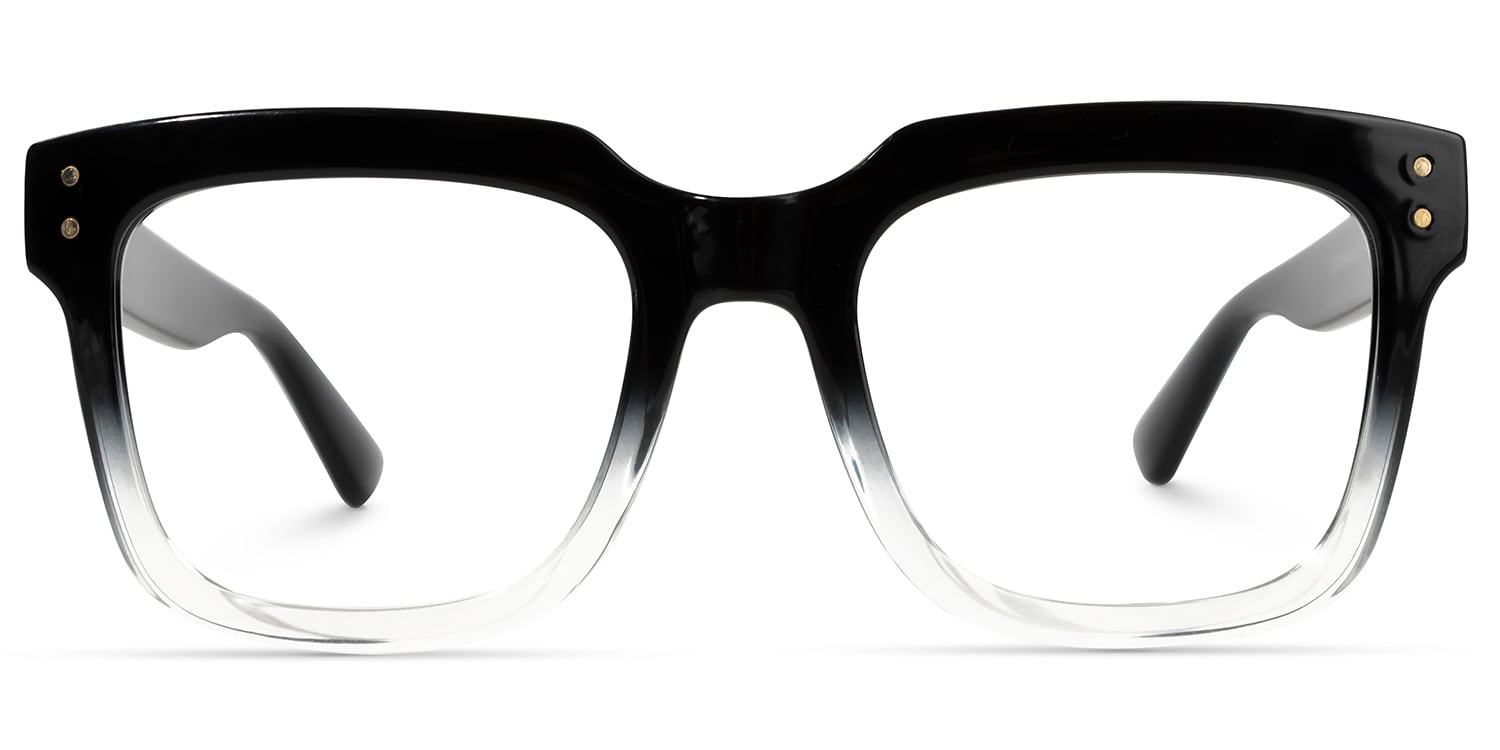 Regina Square Two tone Eyeglasses Vooglam UK